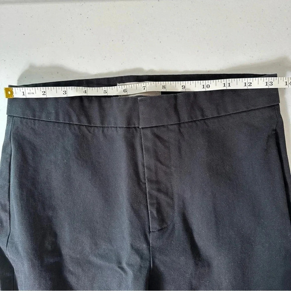 Everlane Work Pants Cropped Trousers Stretch Black Women’s Size 2 Office Career - Picture 4 of 8